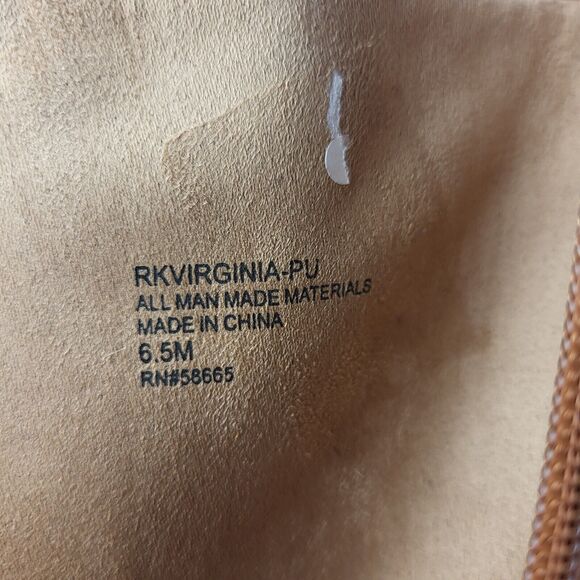 Nordstrom Rack Virginia Tall Boot Block heel Brown Size 6.5 M - Picture 13 of 15